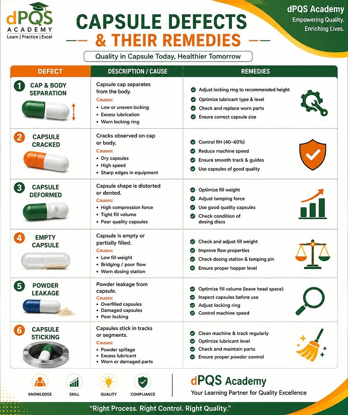 capsule refect and remedies